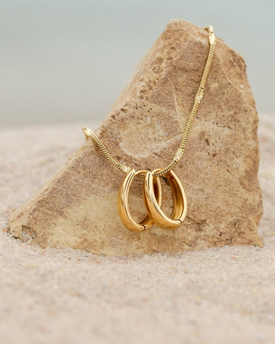 Seeker Hoops Small Argento
