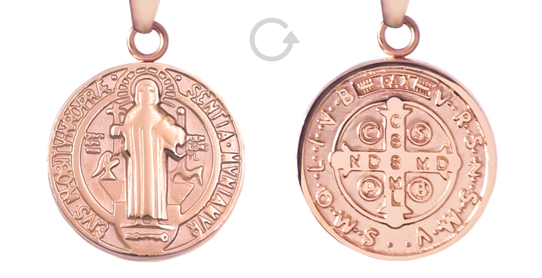 San Andrés Collana Oro Rosa