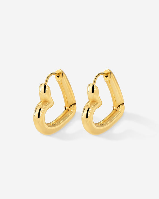 Phat Heart Hoops Small Oro