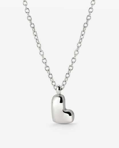 Bubble Letter Collana Argento