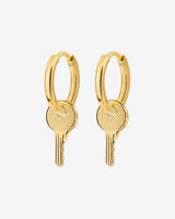 Low-key Hoop Set Small Oro