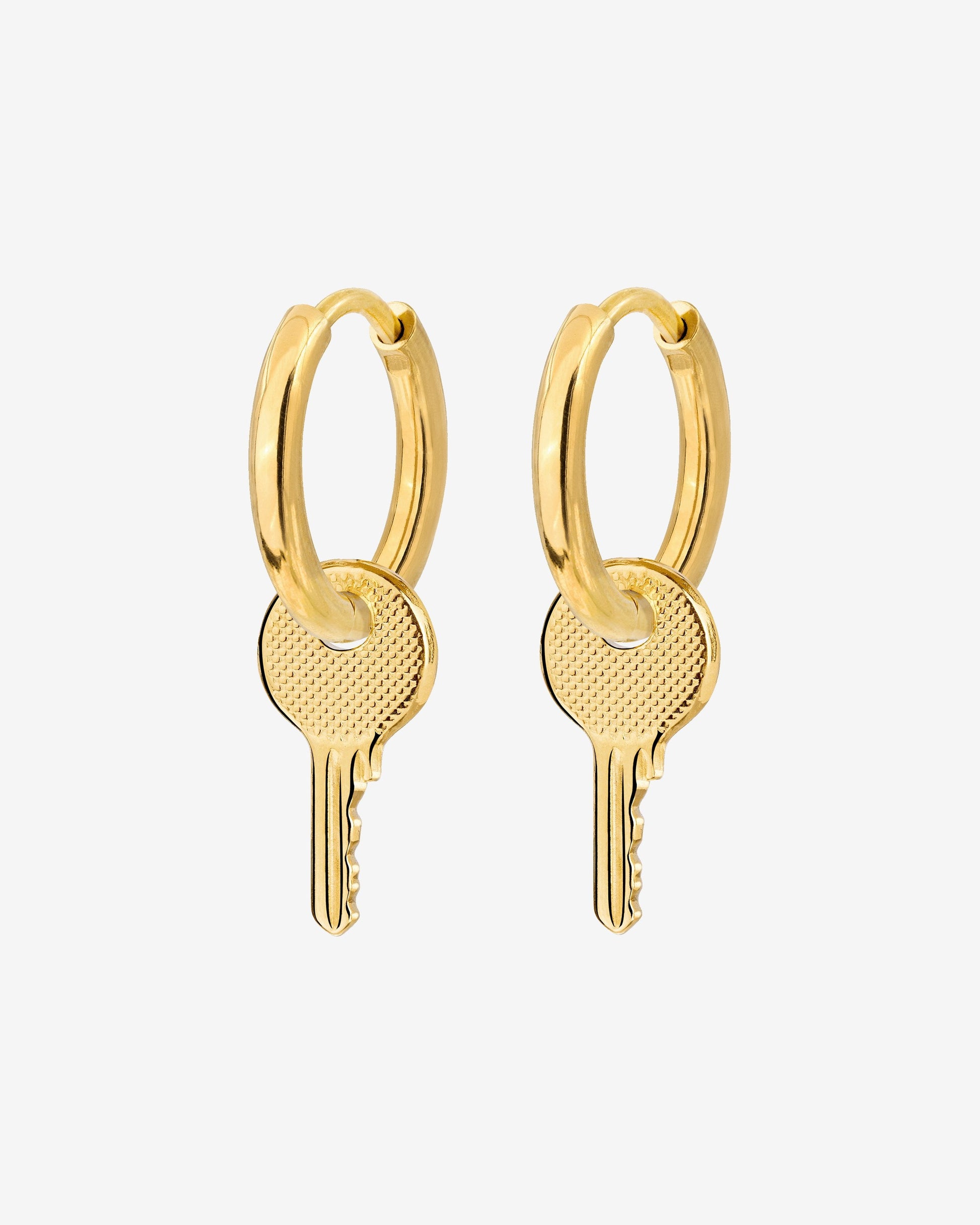 Low-key Hoop Set Small Oro
