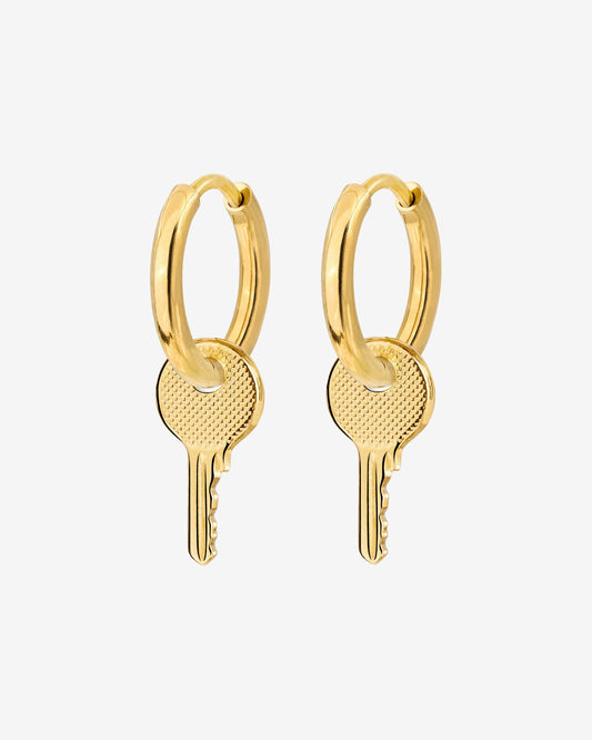 Low-key Hoop Set Small Oro