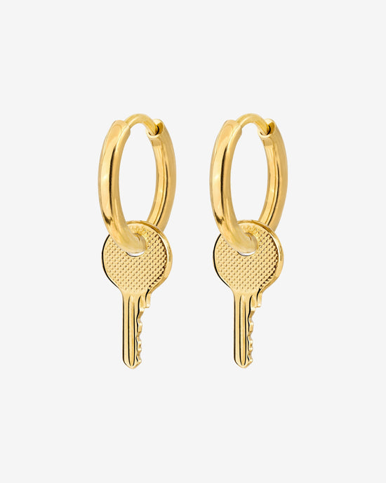 Low-key Hoop Set Small Oro