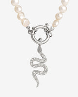Lola Power Pearl Collana Set Argento