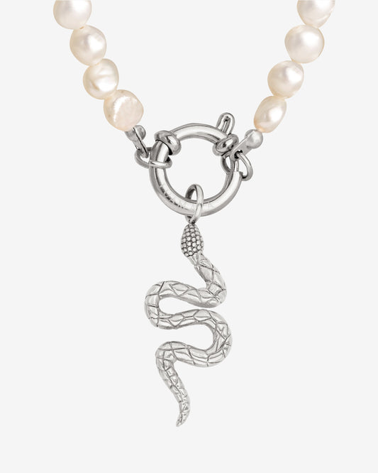 Lola Power Pearl Collana Set Argento