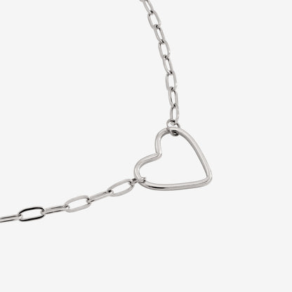 Loving Heart Bracciale Argento