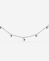 Lovely Heart Choker Argento