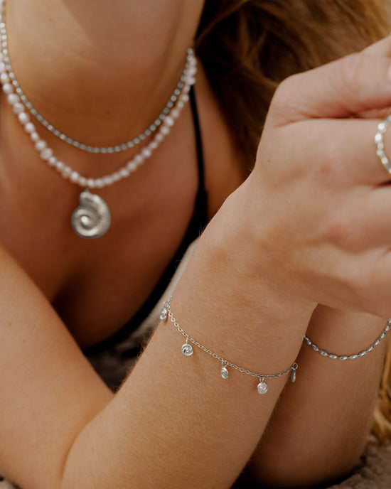 Tides of Time Bracciale Argento