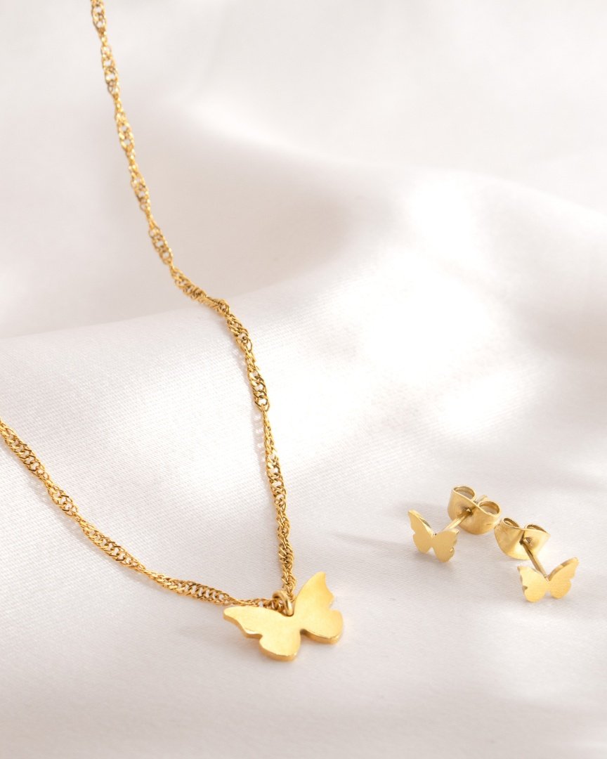 Flutterby Collana Oro