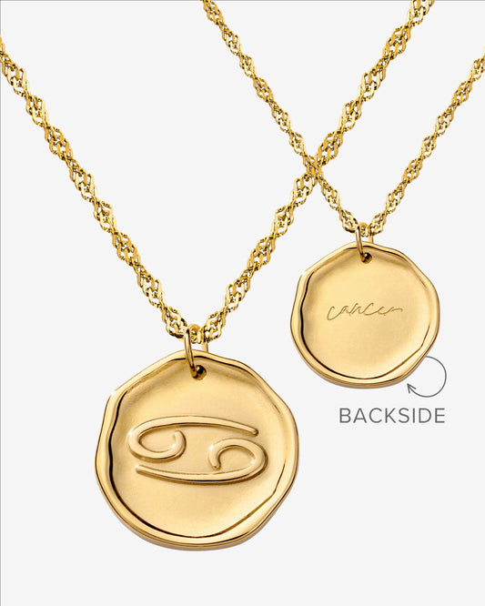 Zodiac Collana - Cancro Oro
