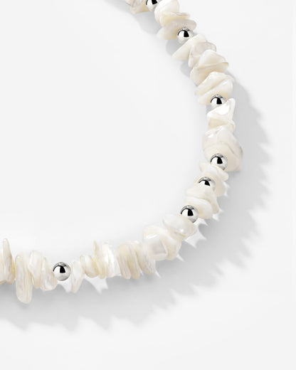 By the Beach Choker Argento