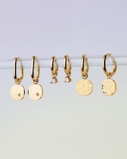 Blanco Lumbre Hoop Set Baby Oro