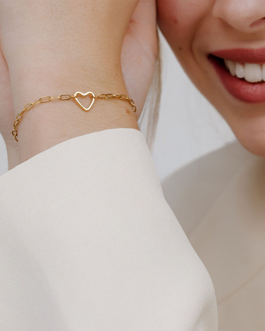 Loving Heart Bracciale Oro