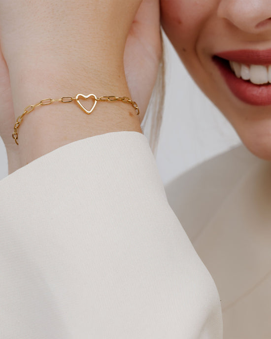Loving Heart Bracciale Oro