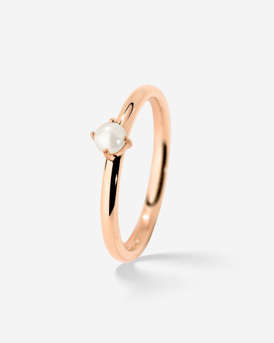 Dream Pearl Anello Oro Rosa