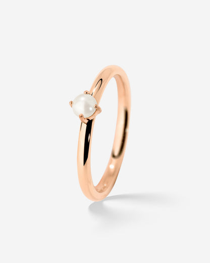 Dream Pearl Anello Oro Rosa