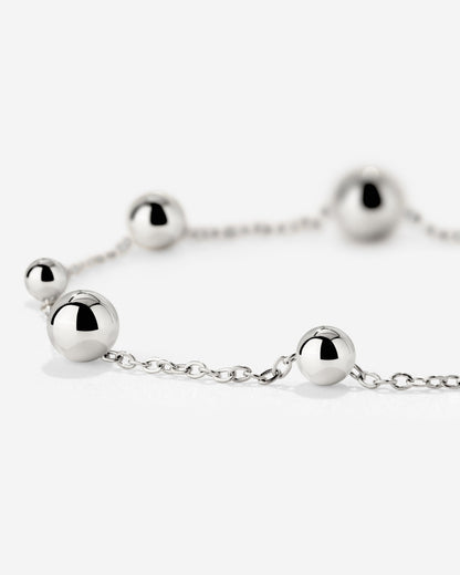 Infinite Beads Collana Argento