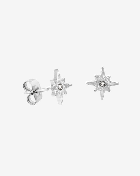 Shiny Anna Stud Orecchini Argento