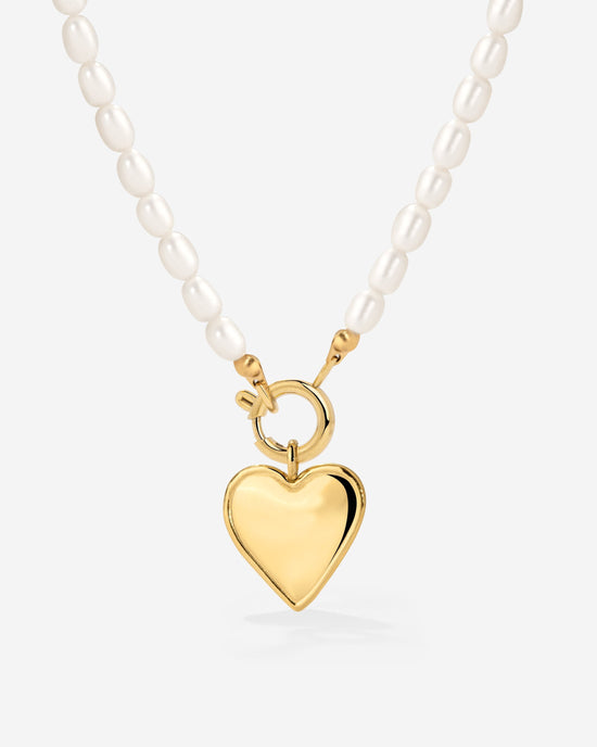 Heartie Pearly Collana Set Oro
