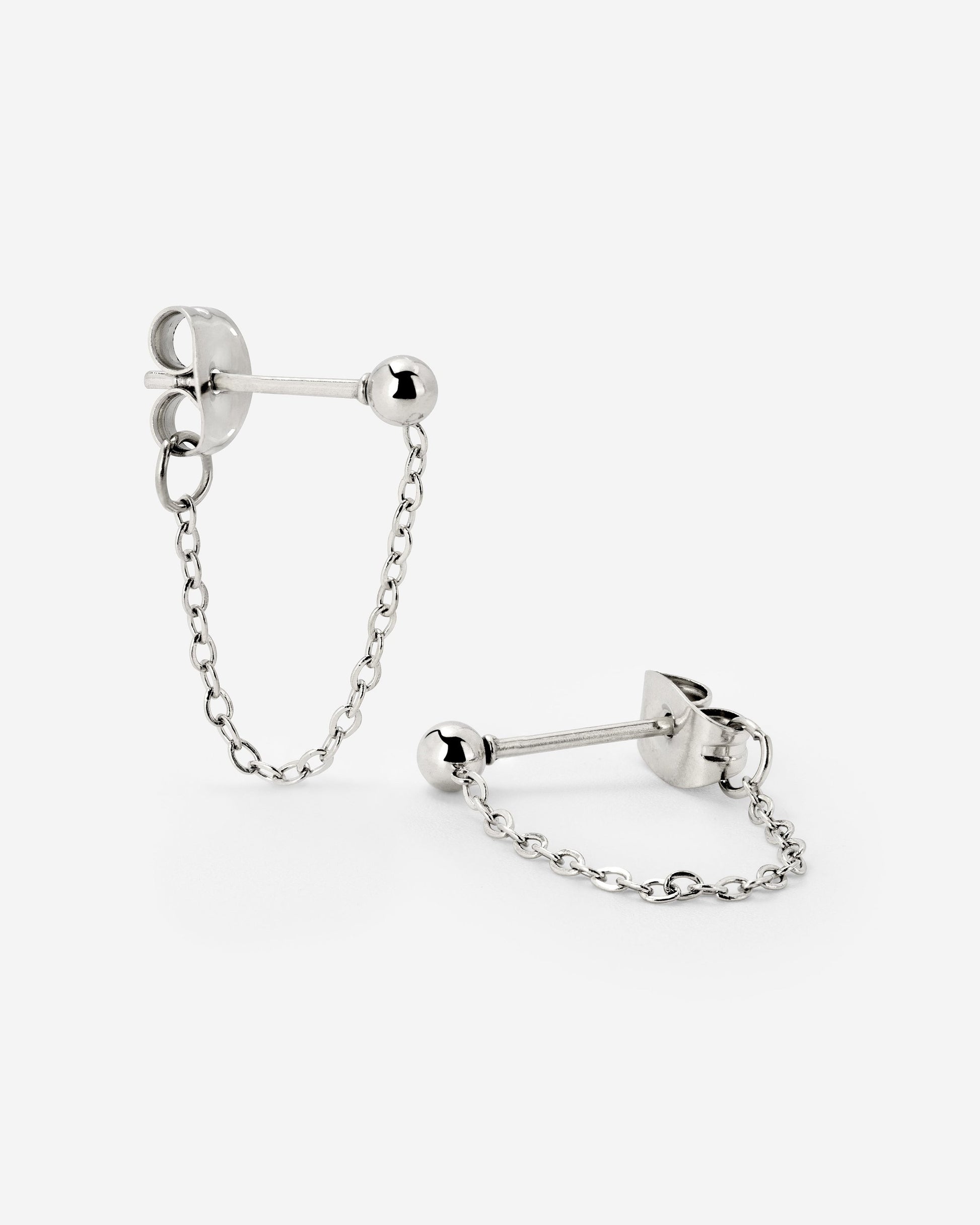 Chained Orecchini Argento