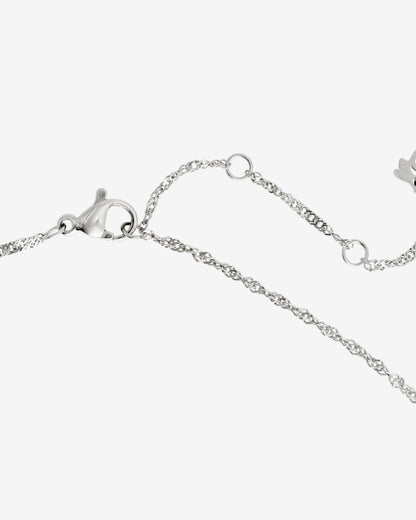 Flutterby Collana Argento