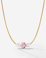 Painted Pink Collana