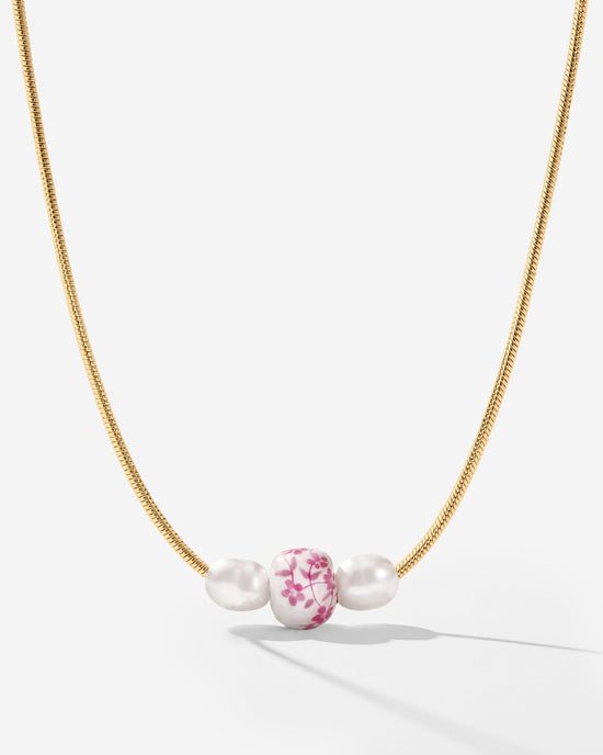 Painted Pink Collana