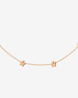 Meadow Choker Oro Rosa