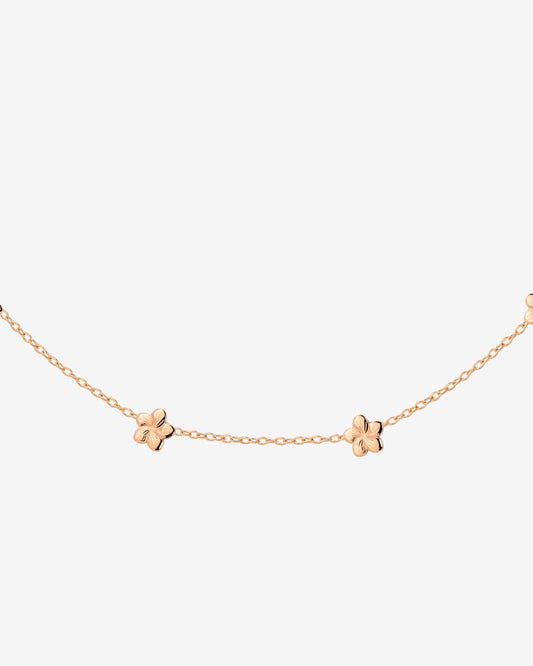 Meadow Choker Oro Rosa