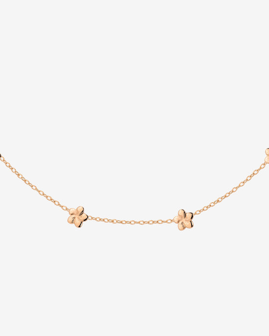 Meadow Choker Oro Rosa