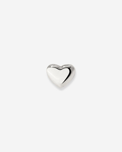 Lovely Heart Piercing a Bottone Argento