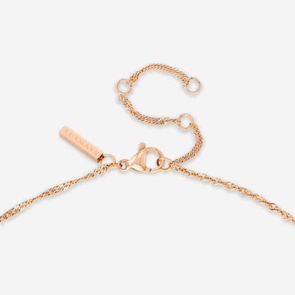 Virgo Bubble Collana Oro Rosa