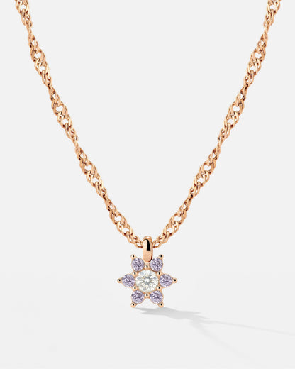 Collana con Oro Rosa