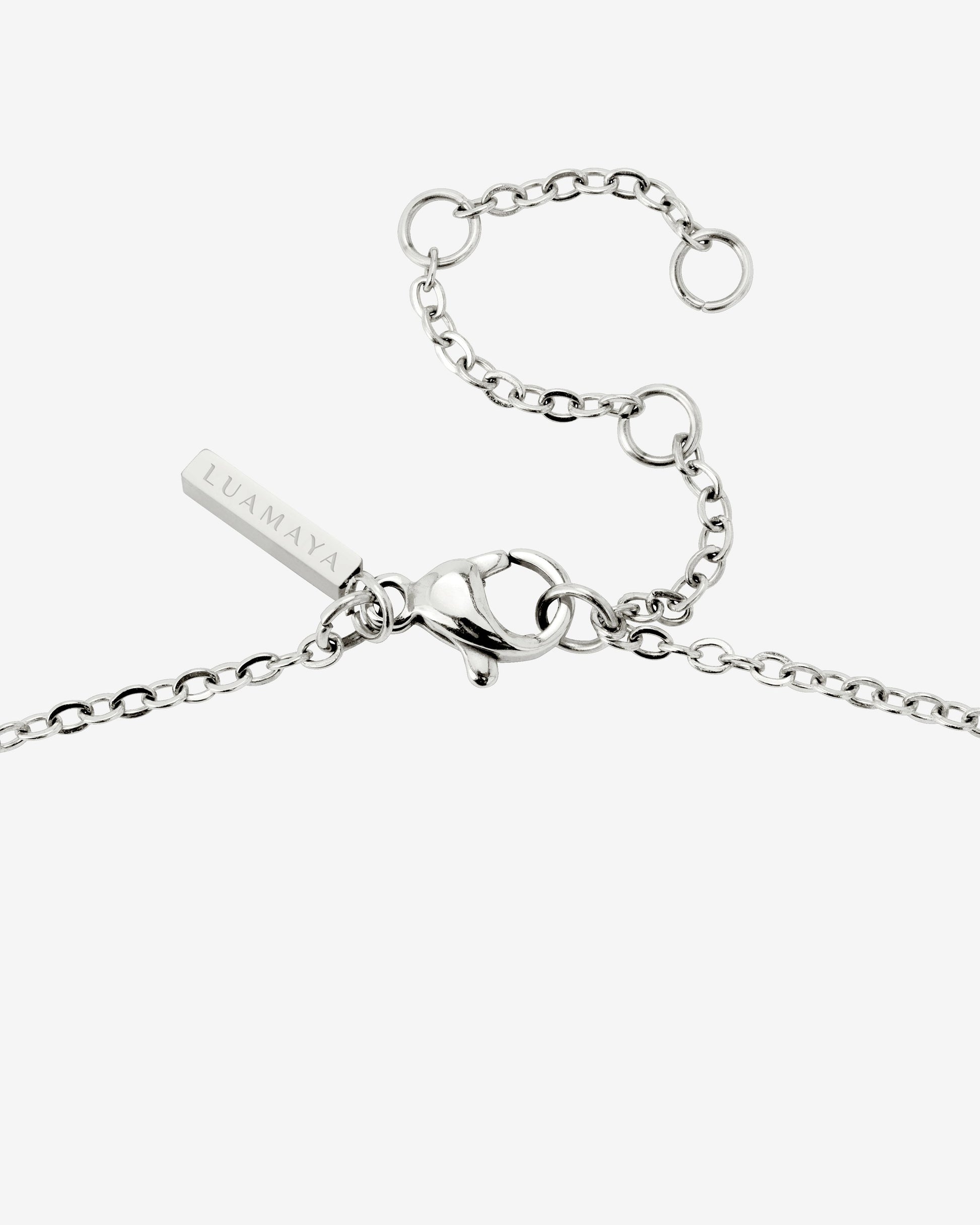 Flowery Pearls Choker Argento