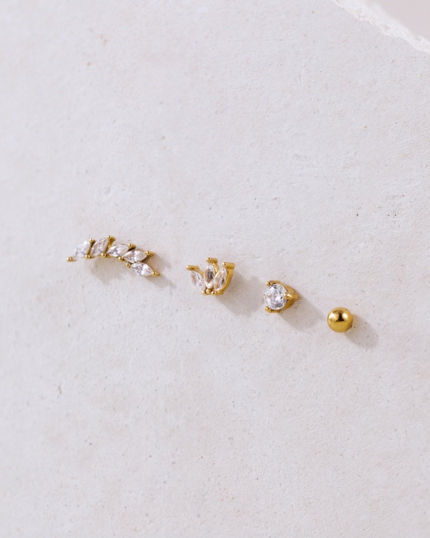 Delicate Bead Orecchini Oro