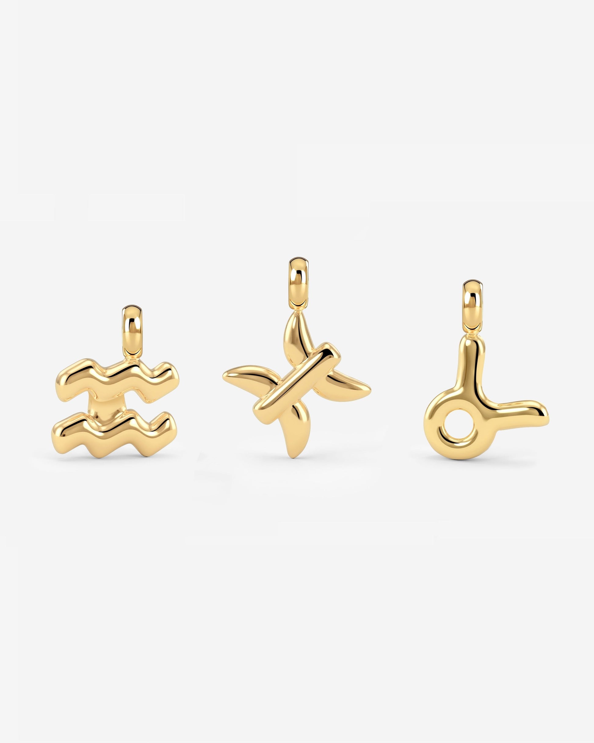 Bubble Zodiac Collana Charms