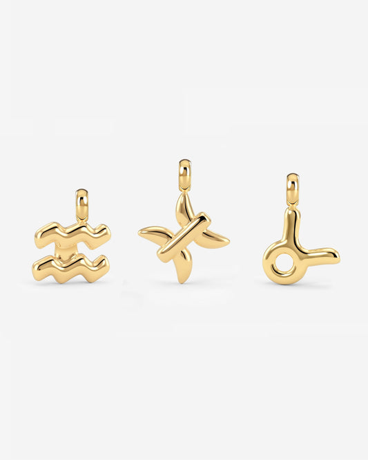 Bubble Zodiac Collana Charms