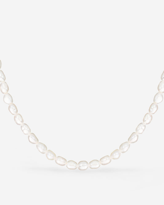 Perlita Choker Argento