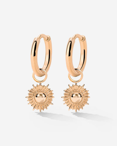 Aurelia Hoop Set Small Oro Rosa