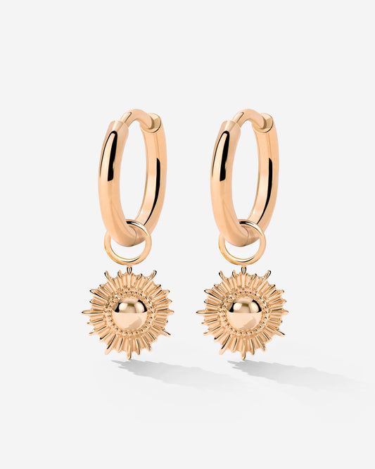 Aurelia Hoop Set Small Oro Rosa