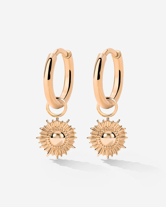 Aurelia Hoop Set Small Oro Rosa