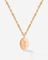 Bouquet Coin Collana Oro Rosa