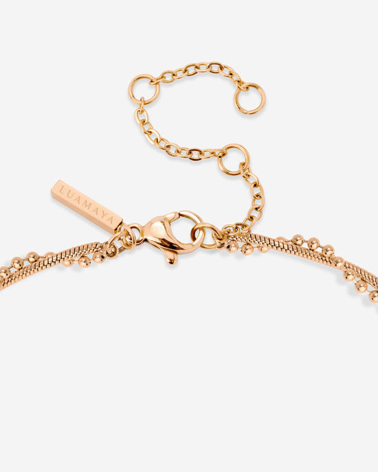 Duo Beads Collana Oro Rosa
