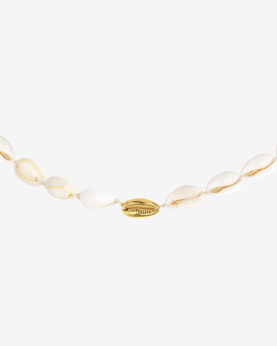 One in a Shell Choker Oro
