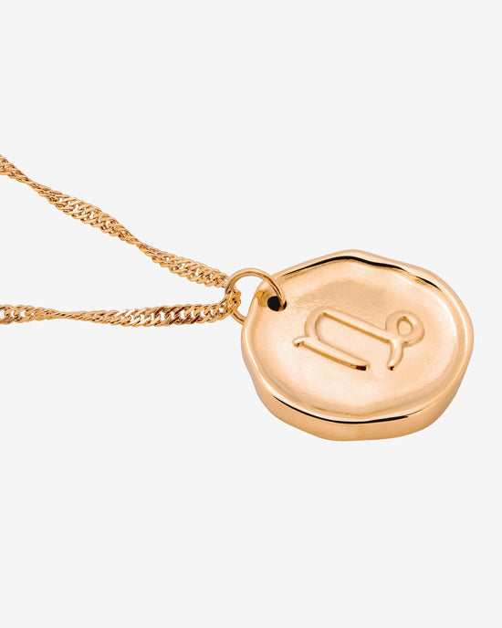 Zodiac Collana - Capricorno Oro Rosa