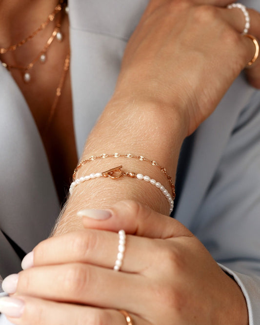 Nadjas Rise and Shine Bracciale Oro Rosa