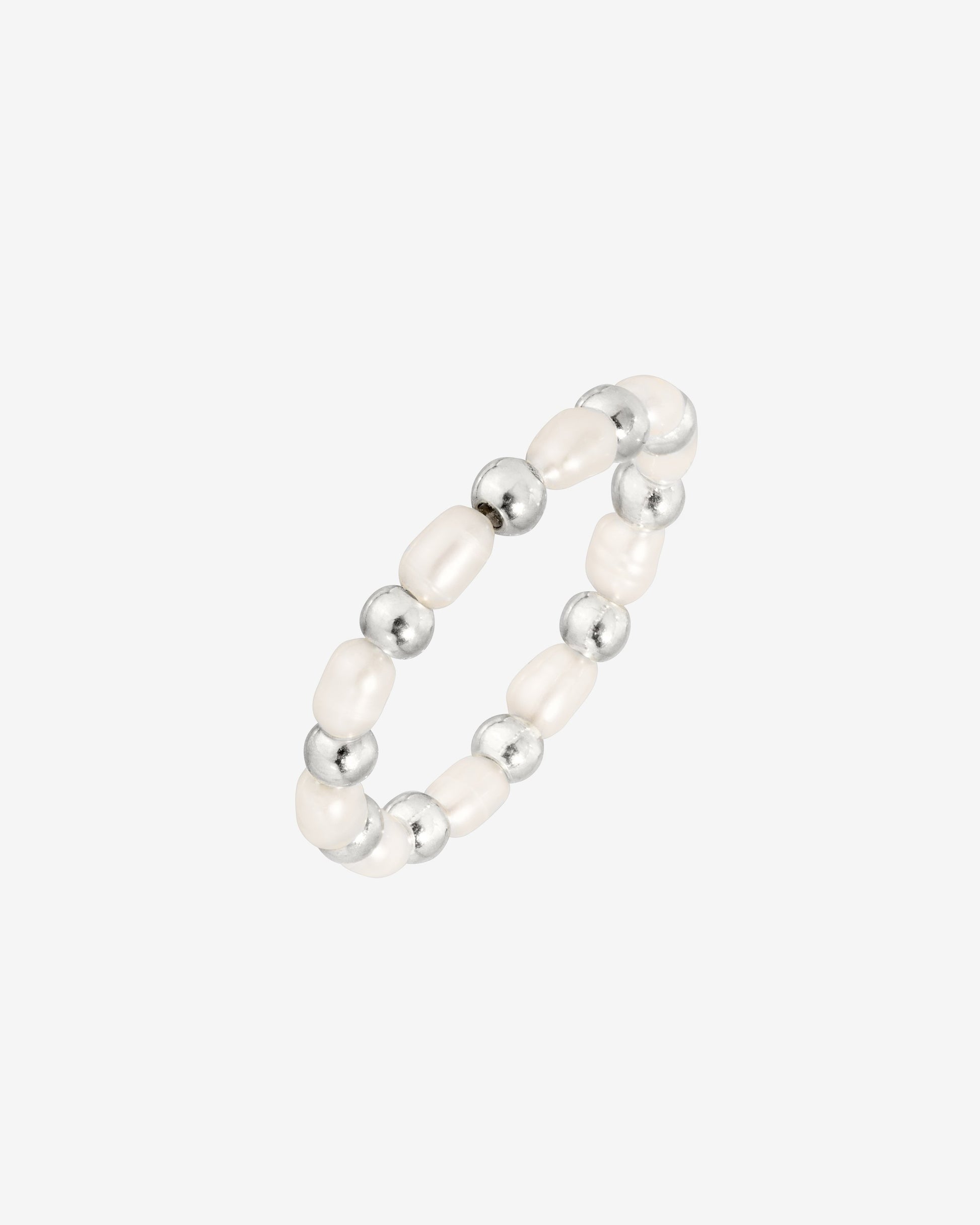 Pearl'n'Beads Anello Argento