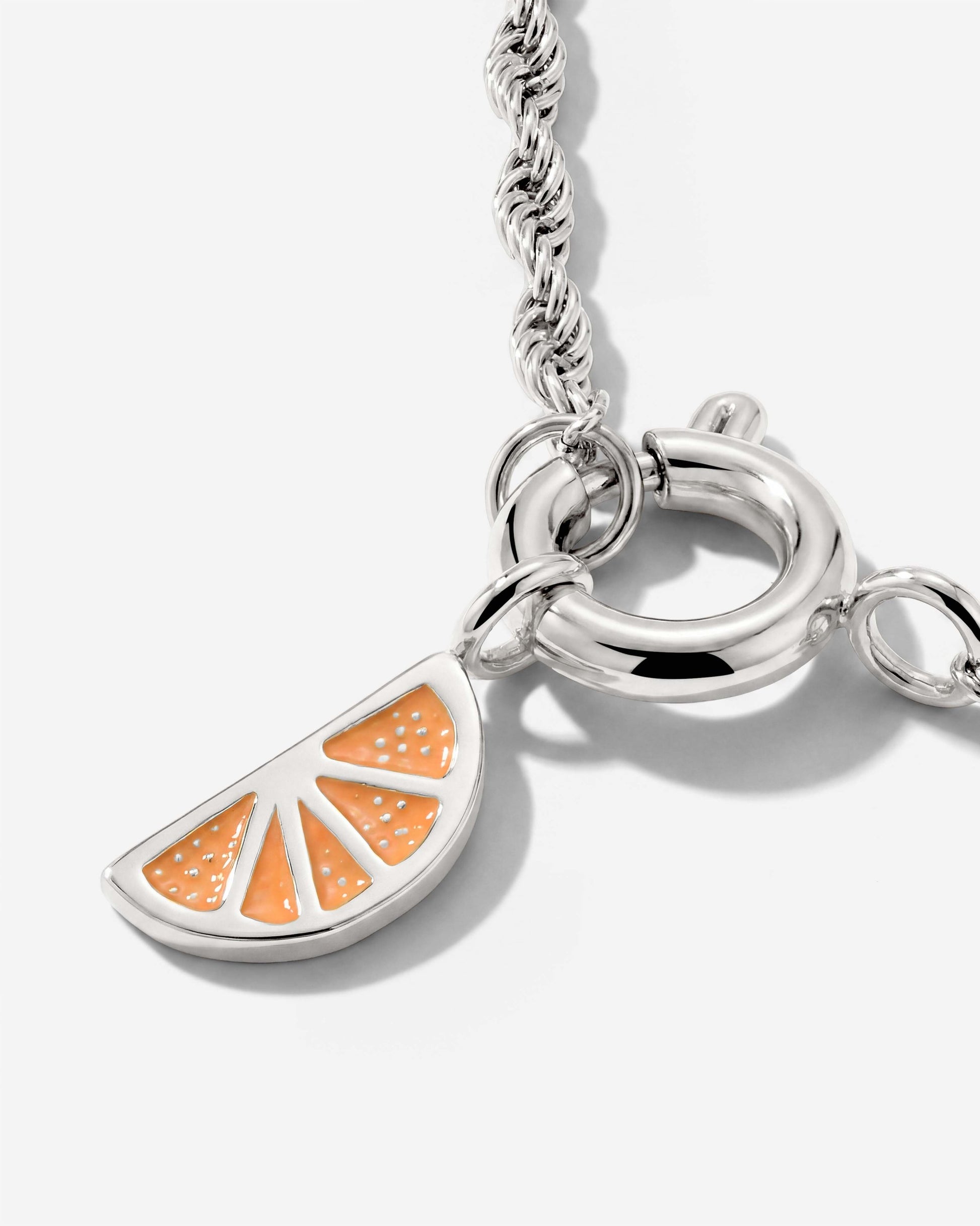 Juicy Rope Chain Collana Set Argento