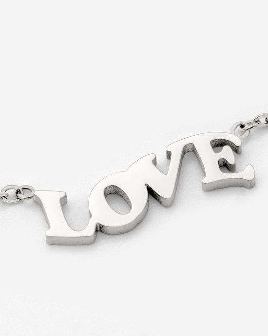 Love is Love Collana Argento